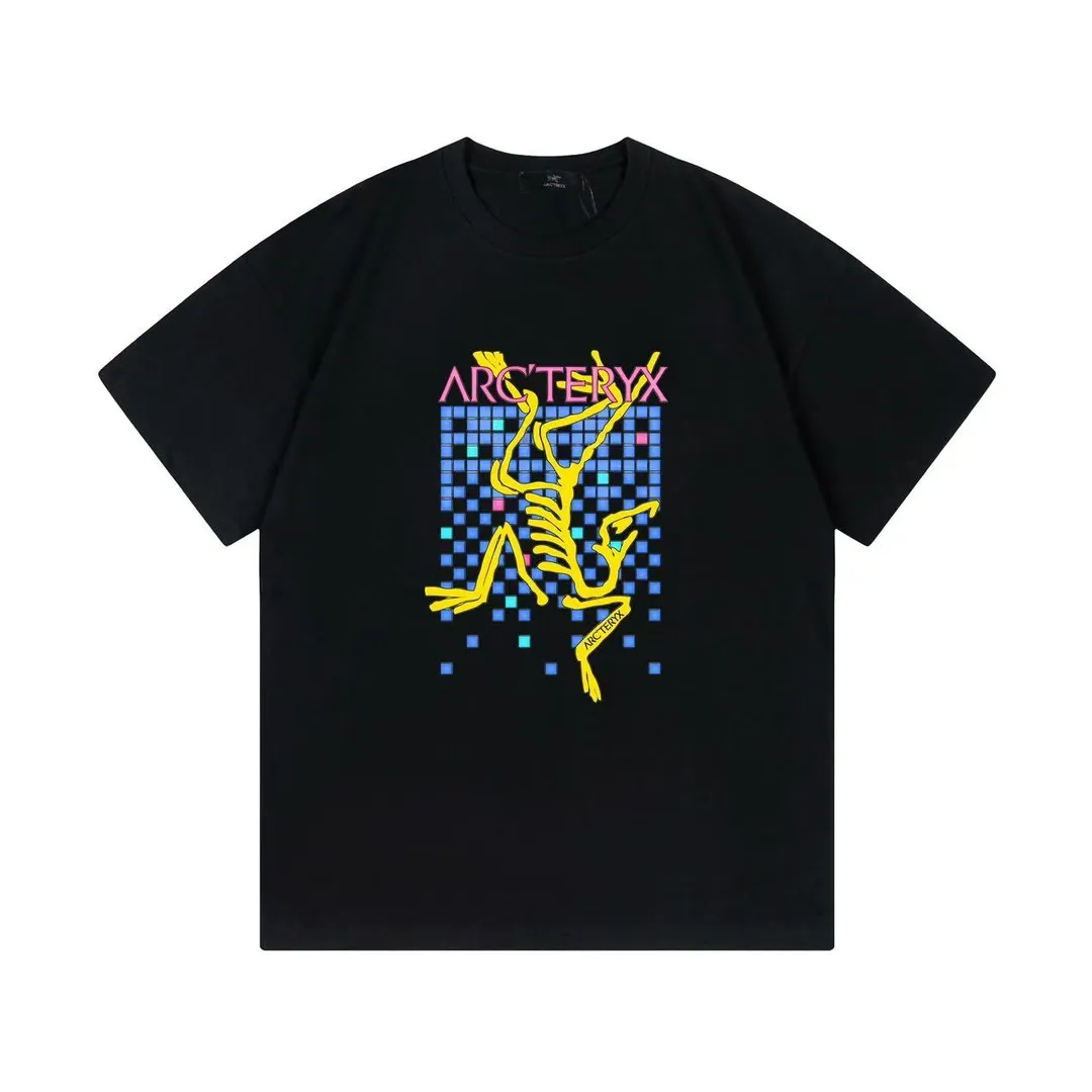 ARC TERYX 2025New Arrival logo Same Style t 100％ 32 ：Black Size：XS-L